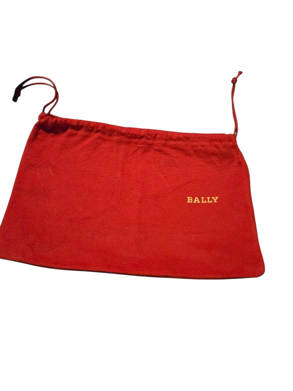 Bally Red  Drawstring Dust Bag - Picture 2 of 5